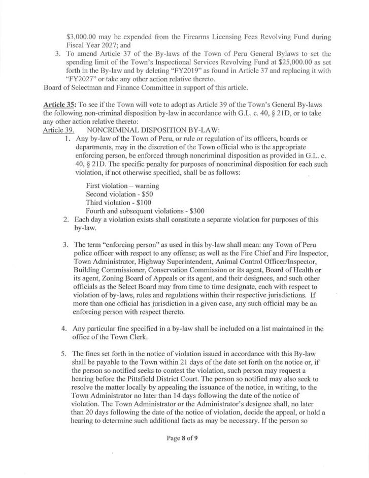 June 6, 2025 Annual Town Meeting Warrant.pdf