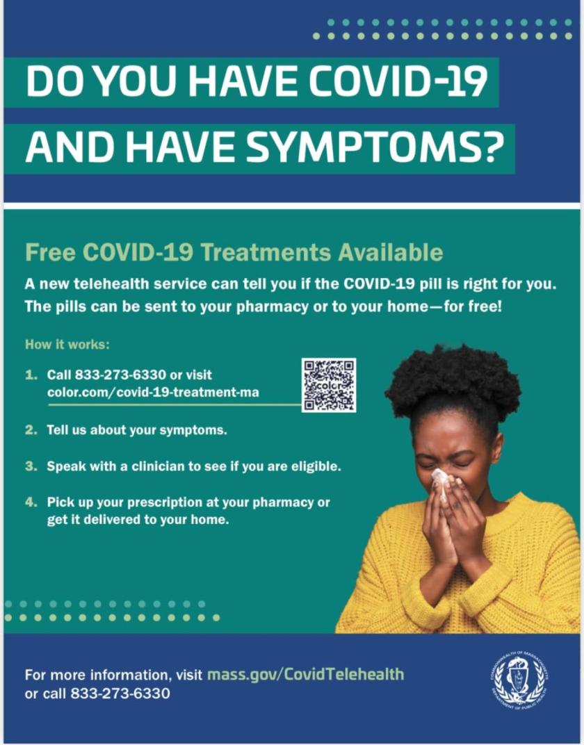 Free Covid -19 Treatments Available 