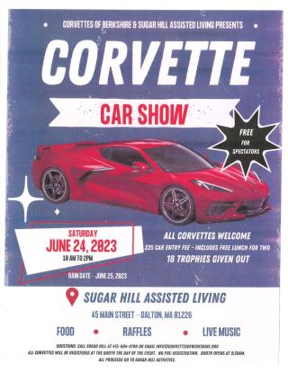 Sugar Hill Assisted Living Corvette Car Show 